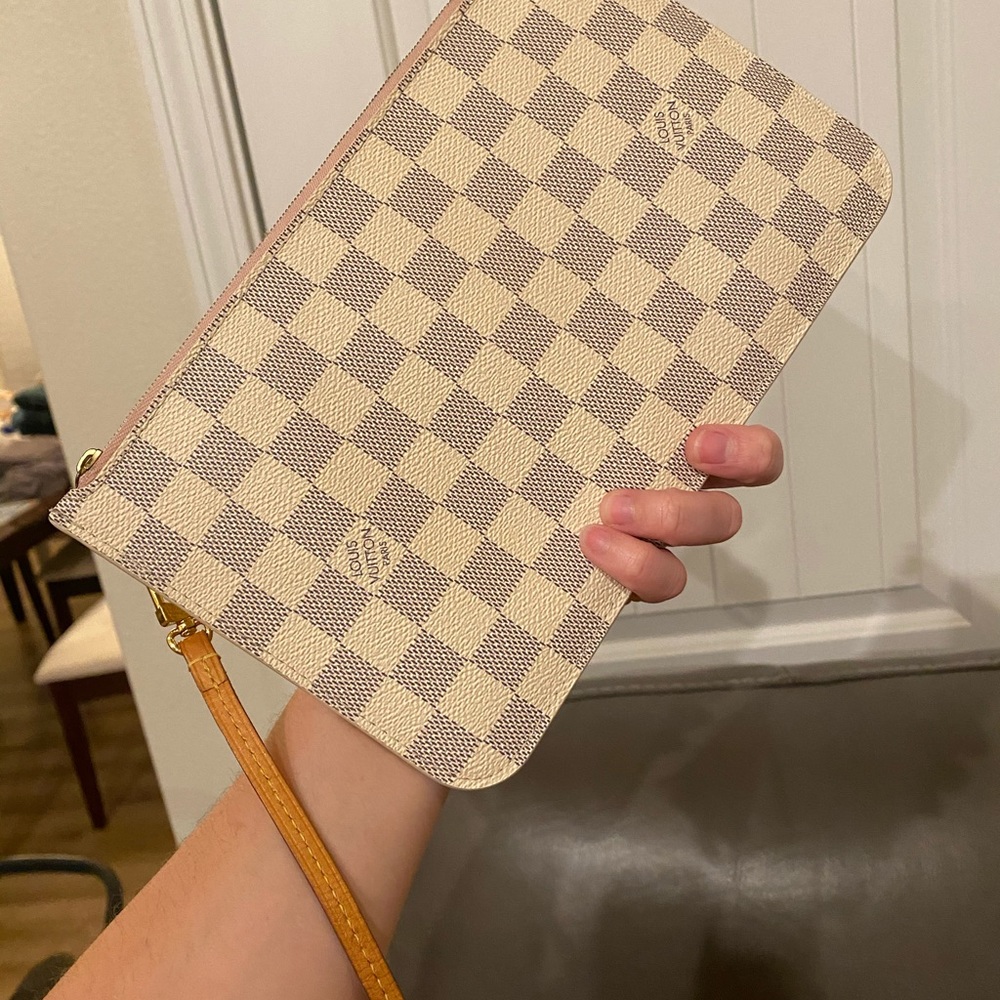 ❌SOLD❌Louis Vuitton Neverfull GM azur with pouch - Picture 15 of 16